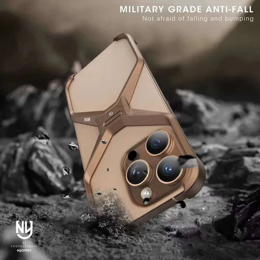 NY Metal X Series Desert Titanium Case for 16 Pro Max / 16 Pro