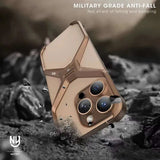 NY Metal X Series Desert Titanium Case for 16 Pro Max / 16 Pro