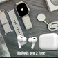 Combo Apple Ultra 4g Smart Watch – S8 & Free AirPods Pro ANC working