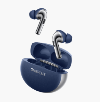 OnePlus Buds Pro 3 – True Wireless Bluetooth Earbuds with Smart Adaptive Noise Cancellation | Dual Drivers | Up to 39 Hours Battery | Deep Blue