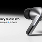 Samsung Galaxy Buds 3 Pro True Wireless Buds, Gray
