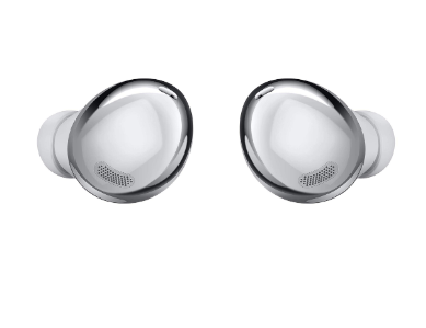 SAMSUNG Galaxy Buds Pro, Bluetooth Earbuds, True Wireless, Noise Cancelling, Charging Case, Quality Sound, Water Resistant, Phantom Silver (US Version)