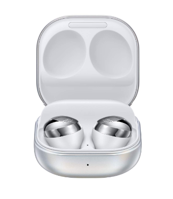 SAMSUNG Galaxy Buds Pro, Bluetooth Earbuds, True Wireless, Noise Cancelling, Charging Case, Quality Sound, Water Resistant, Phantom Silver (US Version)