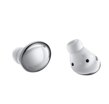 SAMSUNG Galaxy Buds Pro, Bluetooth Earbuds, True Wireless, Noise Cancelling, Charging Case, Quality Sound, Water Resistant, Phantom Silver (US Version)
