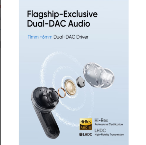 Realme Buds Air 7 Pro True Wireless Earbuds, Glory Beige